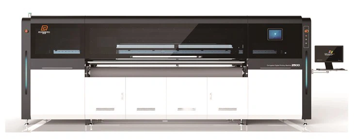 Aaltopahvin skannausdigitaalipainokone RS2600-E8