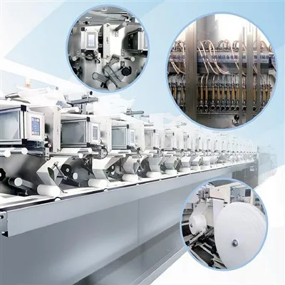 Täysautomaattiset kosteuspyyhkeiden tuotantolaitteet