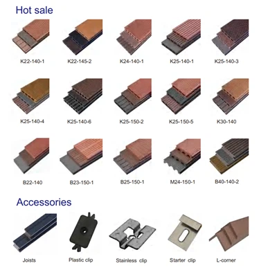 Laadukas puinen muovinen ulkoterassi